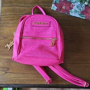 Juicy Couture Vibrant Pink Backpack